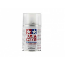 PS-55 Flat Clear (Бесцветный прозрачный матовый лак) краска-спрей 100 мл. 86055  Tamiya